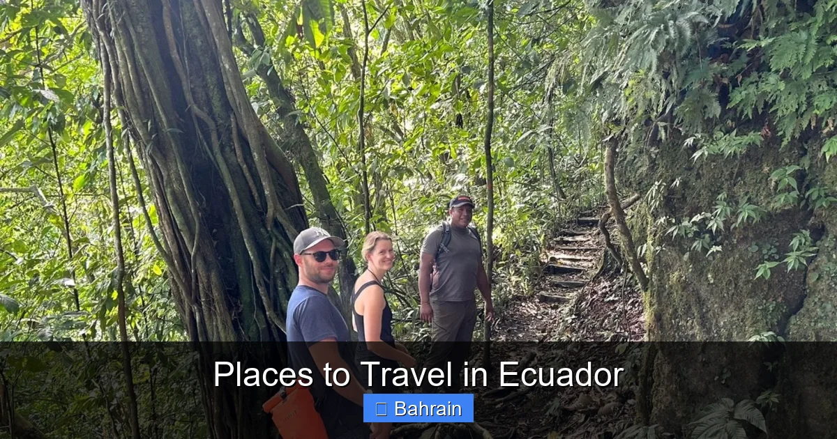 Places to Travel in Ecuador