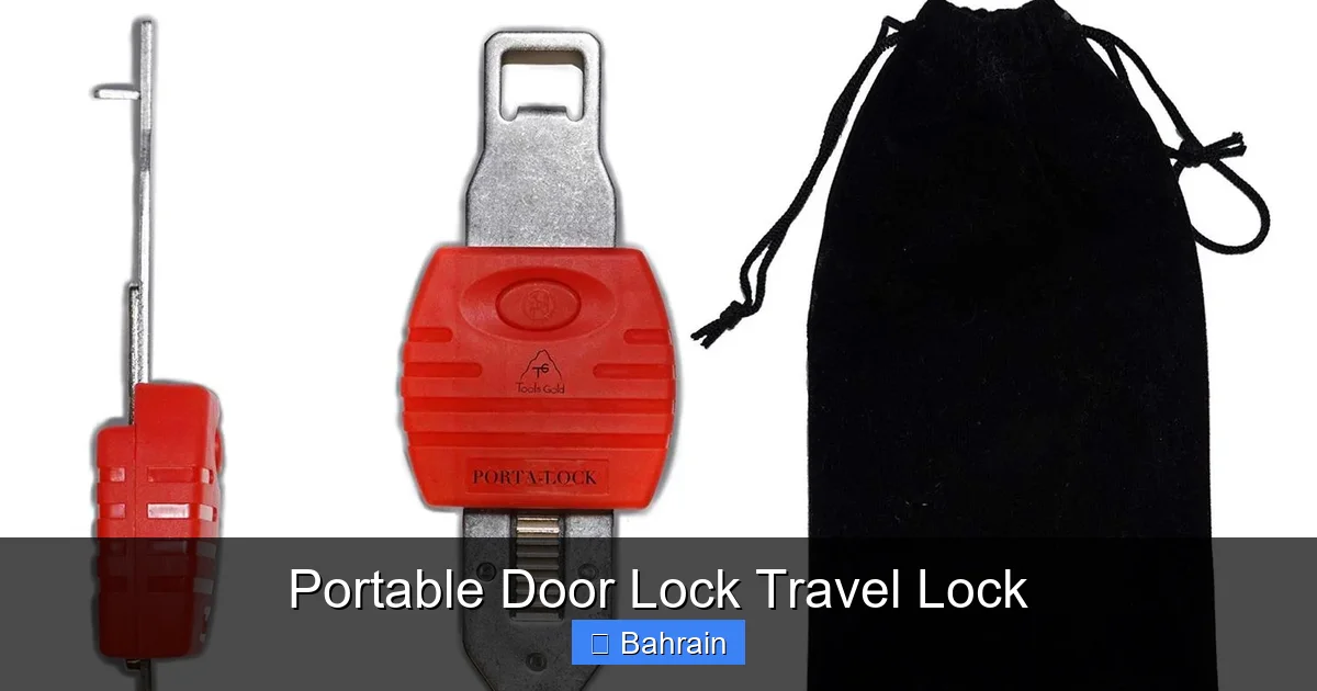 Portable Door Lock Travel Lock