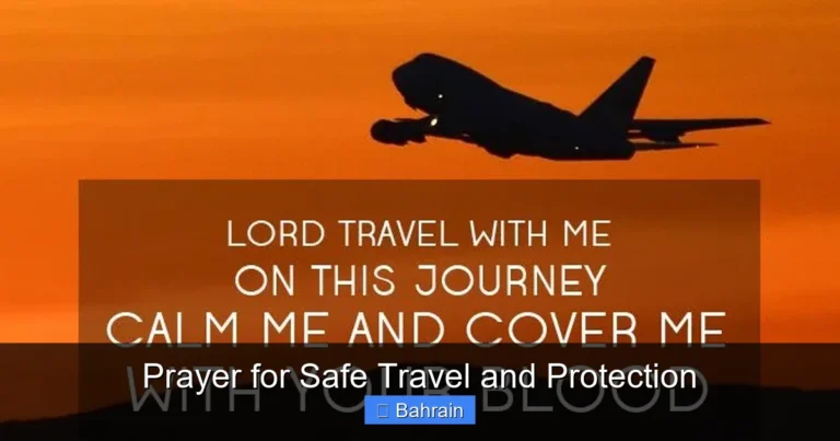 Prayer for Safe Travel and Protection