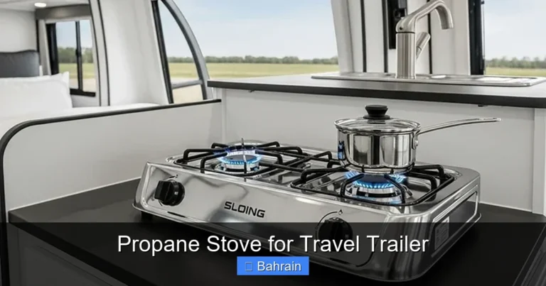Propane Stove for Travel Trailer