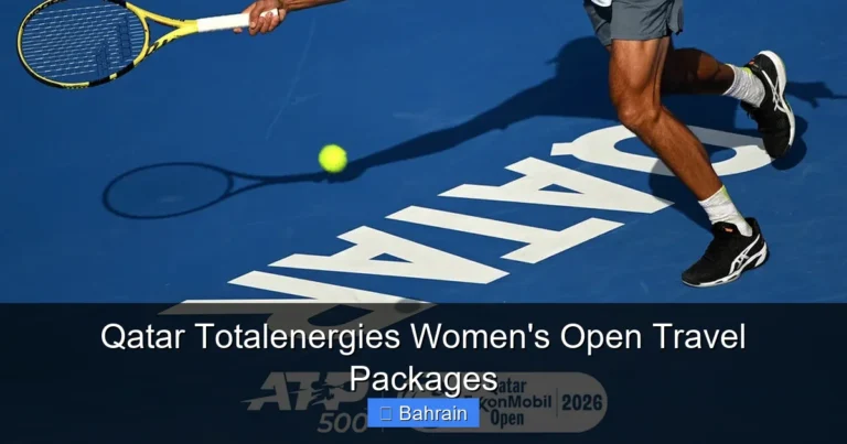 Qatar Totalenergies Women's Open Travel Packages