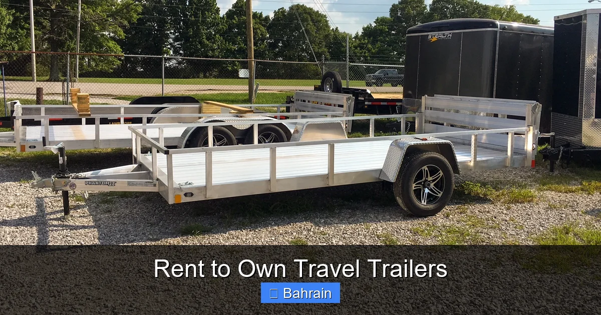 Rent to Own Travel Trailers