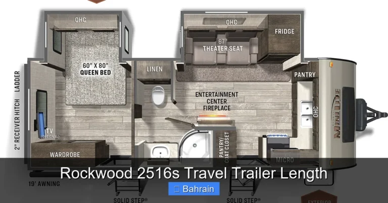 Rockwood 2516s Travel Trailer Length