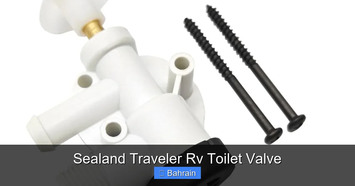Sealand Traveler Rv Toilet Valve
