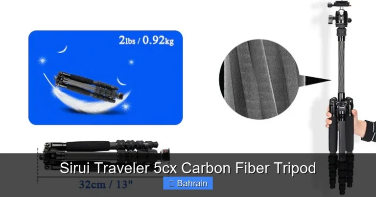 Sirui Traveler 5cx Carbon Fiber Tripod
