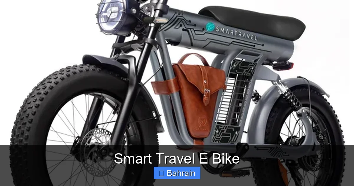 Smart Travel E Bike