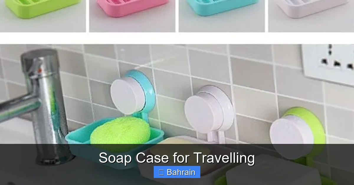 Soap Case for Travelling