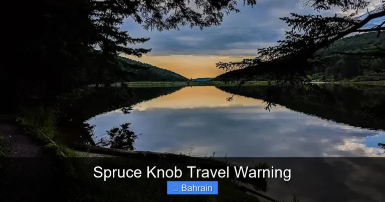 Spruce Knob Travel Warning