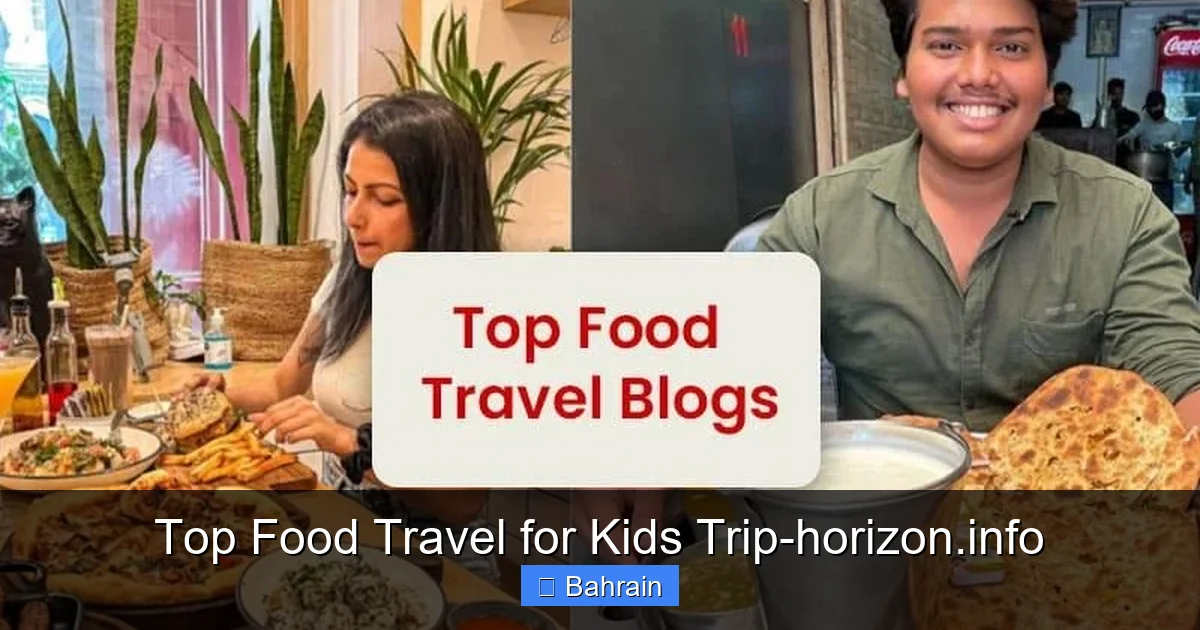 Top Food Travel for Kids Trip-horizon.info