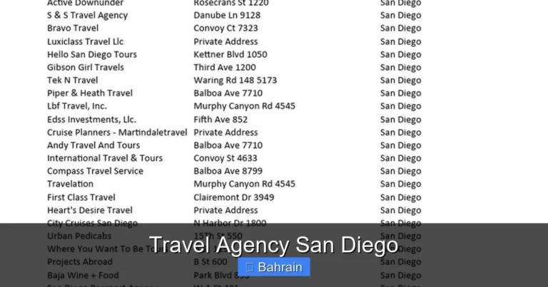 Travel Agency San Diego
