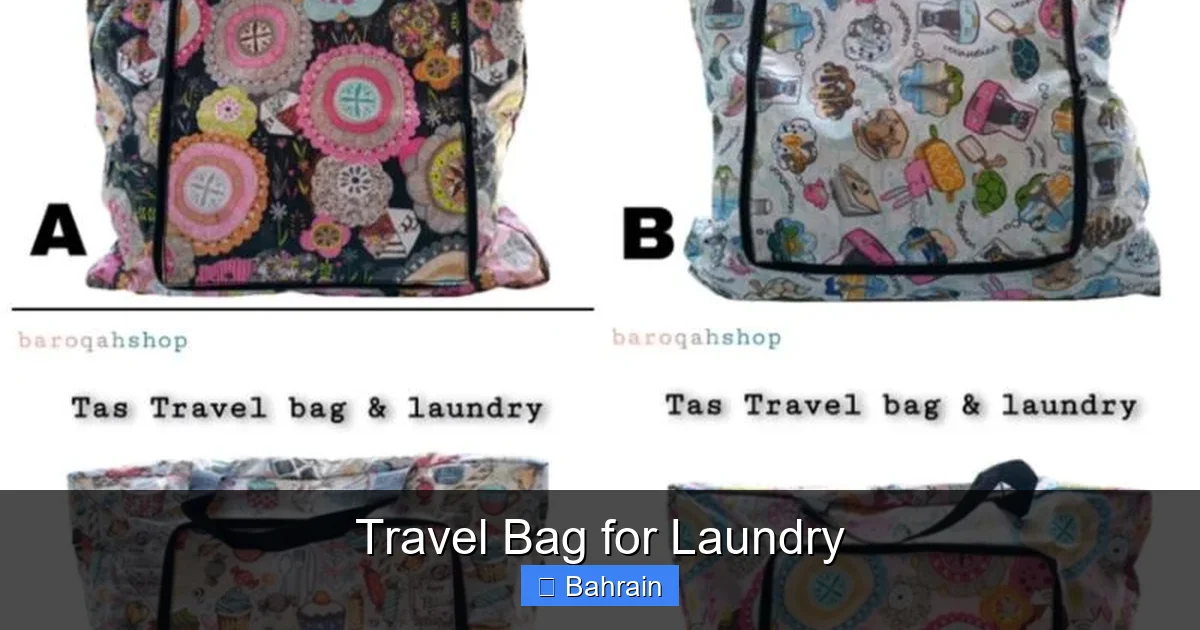 Travel Bag for Laundry