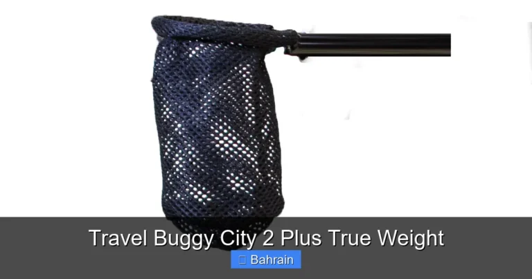 Travel Buggy City 2 Plus True Weight