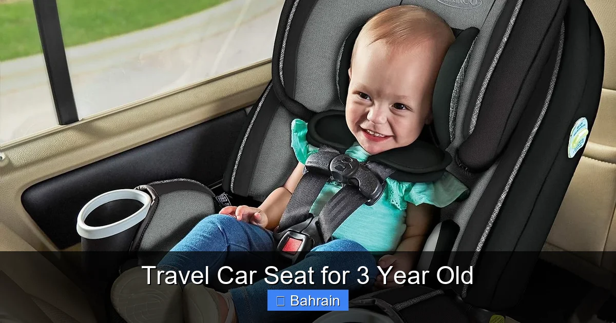 Travel Car Seat for 3 Year Old