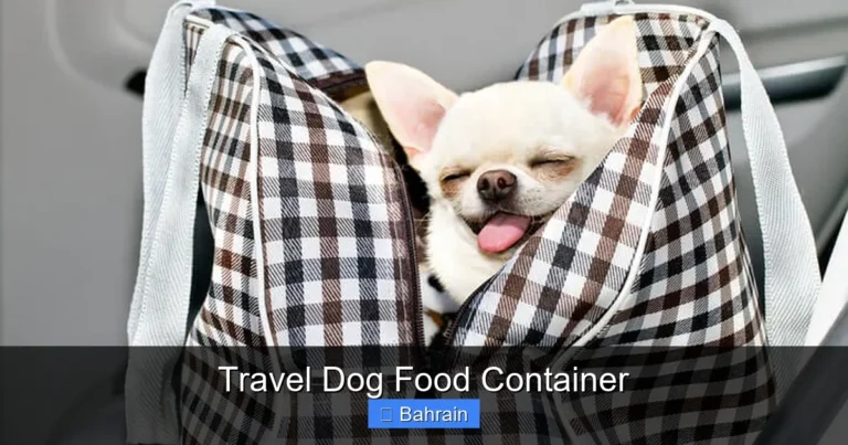 Travel Dog Food Container