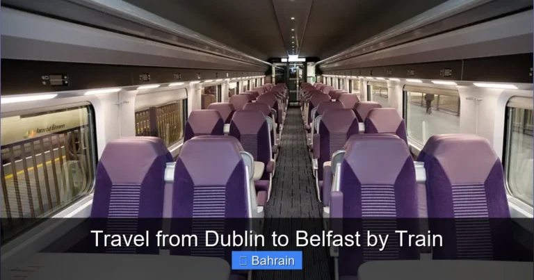 Travel from Dublin to Belfast by Train