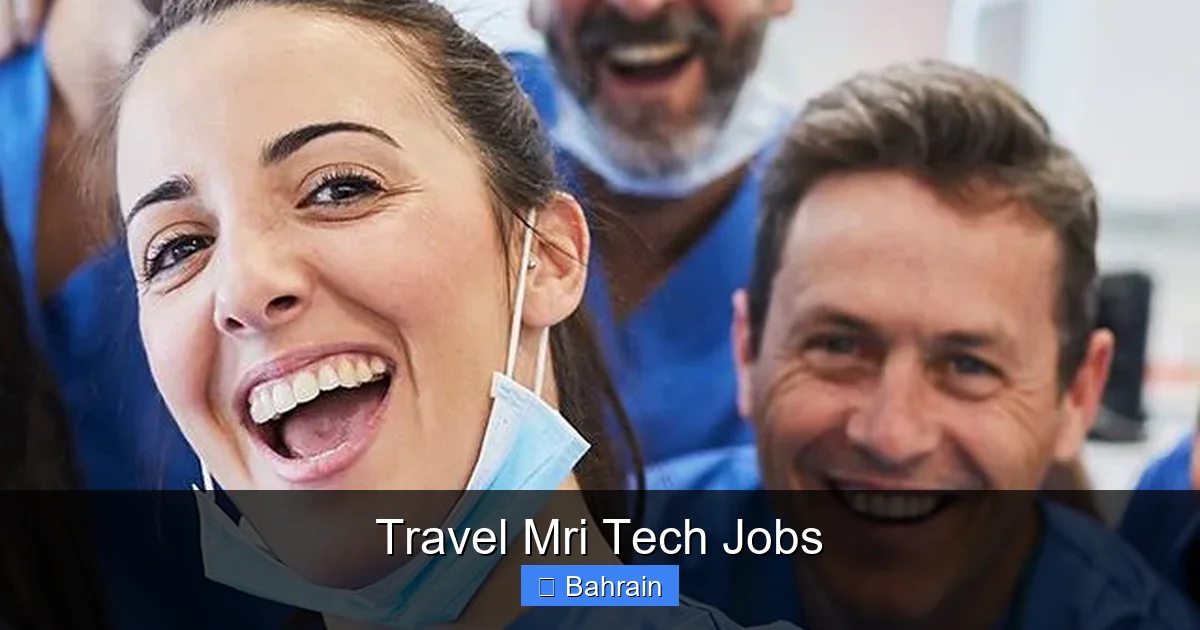 Travel Mri Tech Jobs