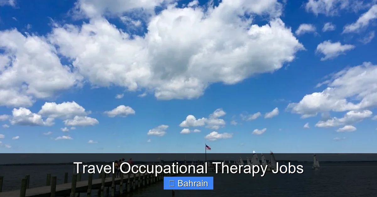 Travel Occupational Therapy Jobs