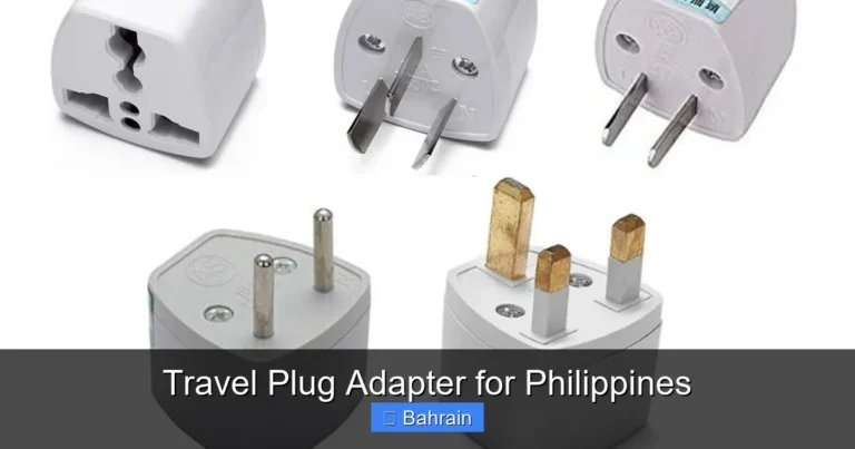 Travel Plug Adapter for Philippines