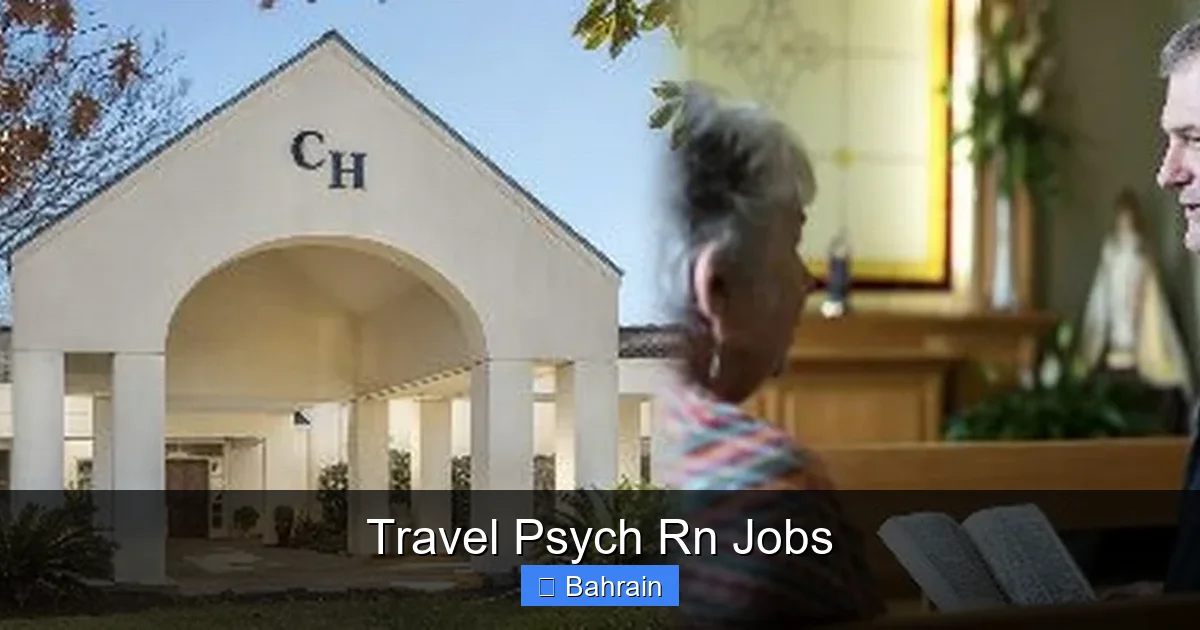Travel Psych Rn Jobs
