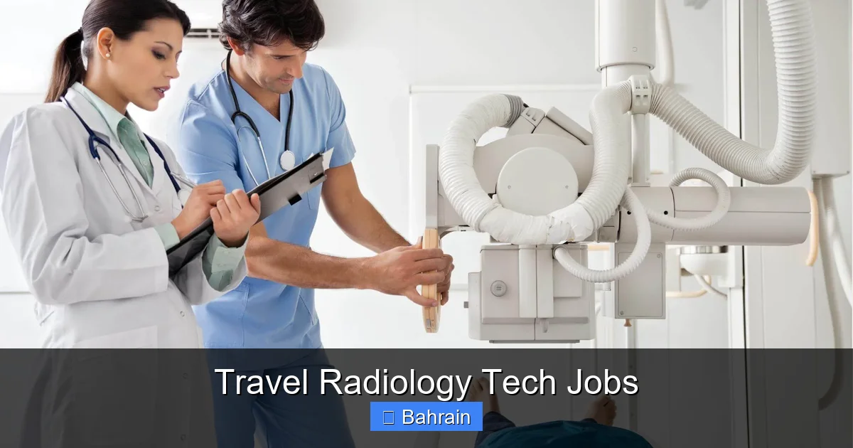Travel Radiology Tech Jobs