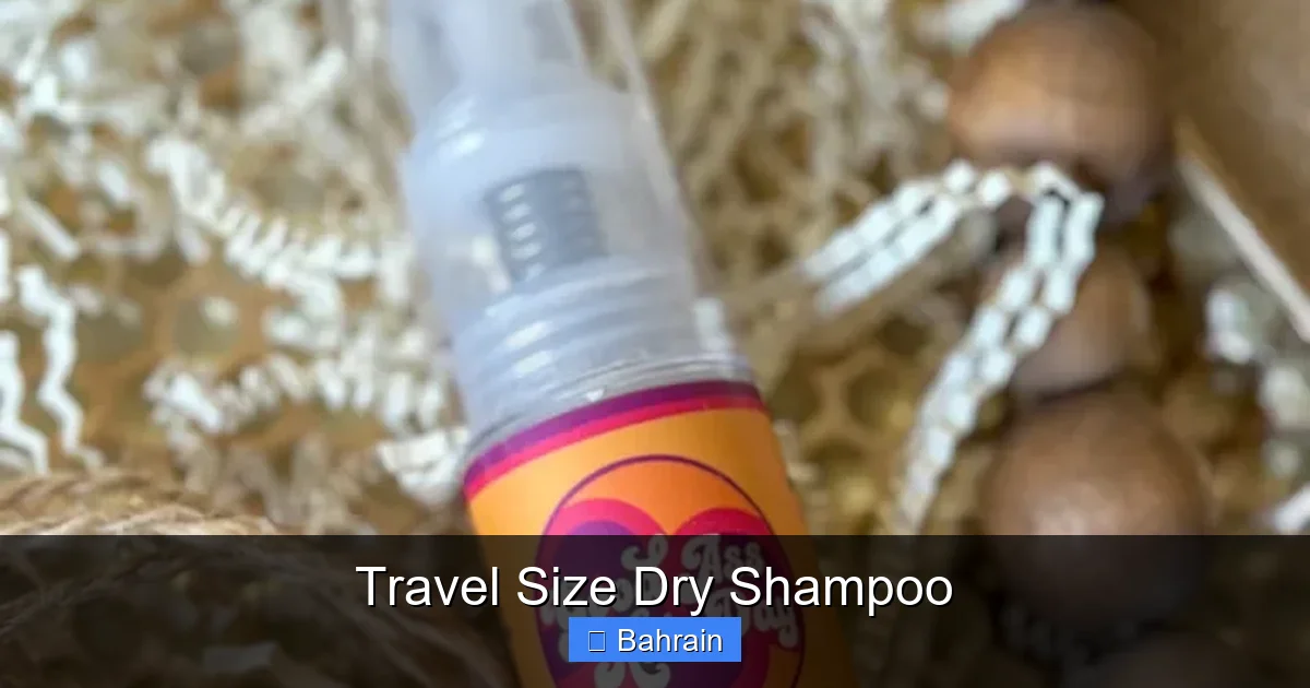 Travel Size Dry Shampoo