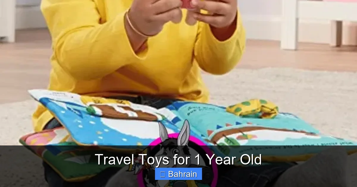 Travel Toys for 1 Year Old