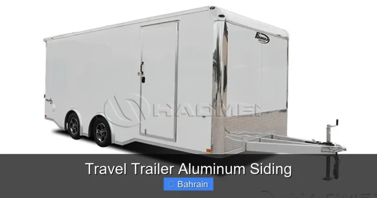 Travel Trailer Aluminum Siding