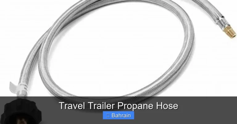 Travel Trailer Propane Hose