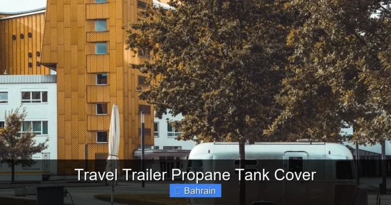 Travel Trailer Propane Tank Cover