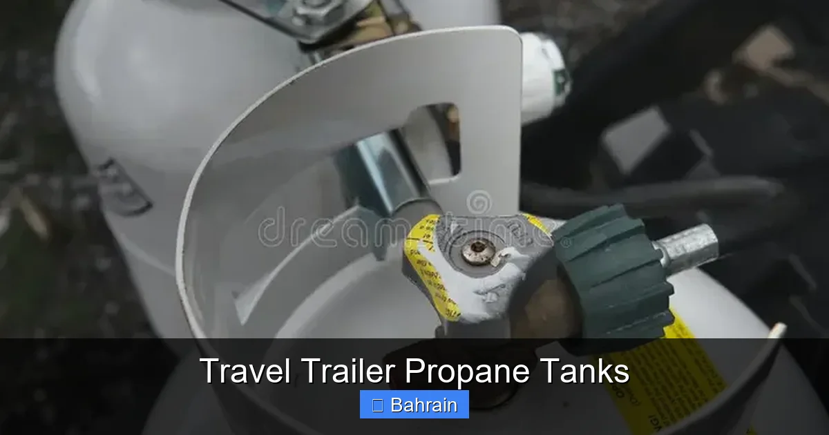 Travel Trailer Propane Tanks