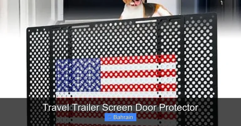 Travel Trailer Screen Door Protector