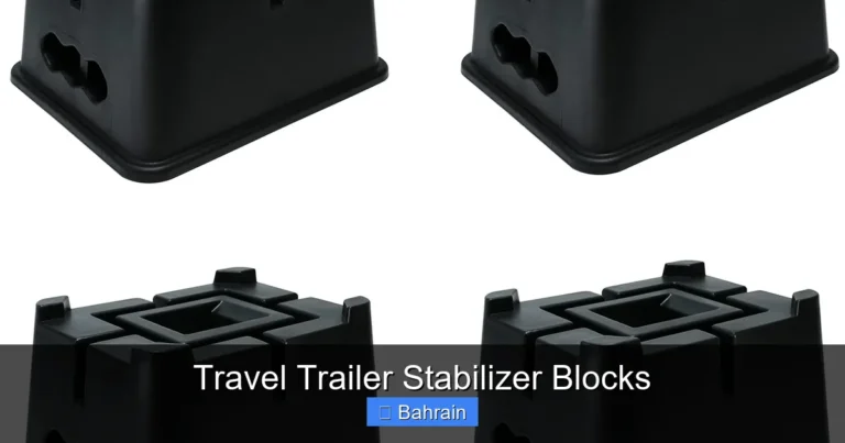 Travel Trailer Stabilizer Blocks