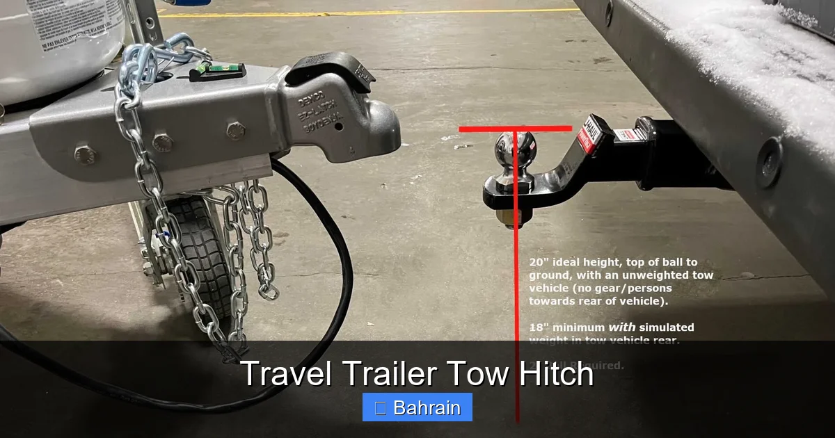Travel Trailer Tow Hitch