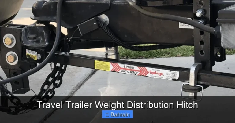 Travel Trailer Weight Distribution Hitch