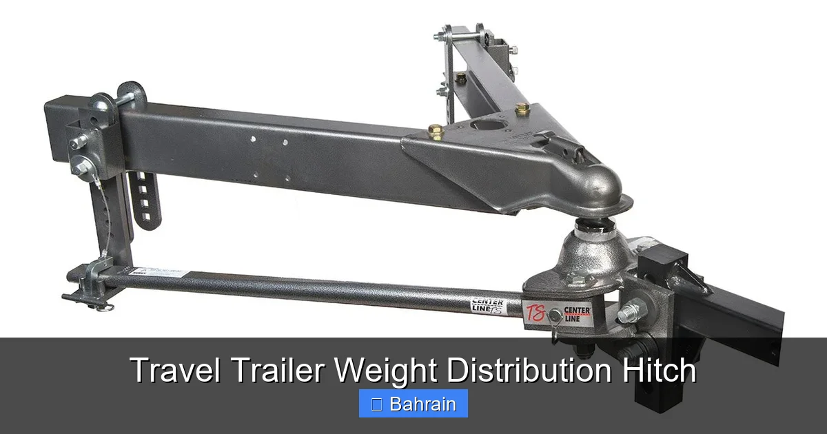 Travel Trailer Weight Distribution Hitch