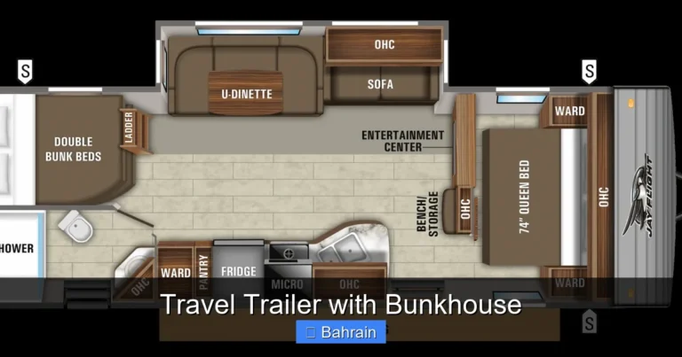 Travel Trailer with Bunkhouse