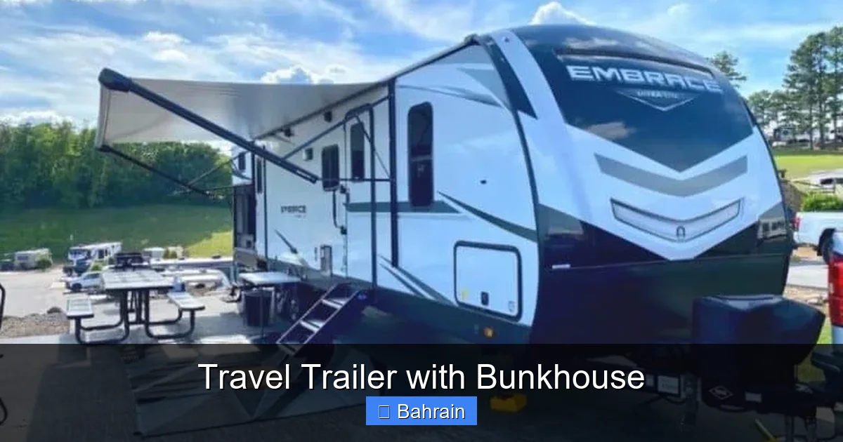 Travel Trailer with Bunkhouse
