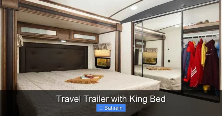 Travel Trailer with King Bed