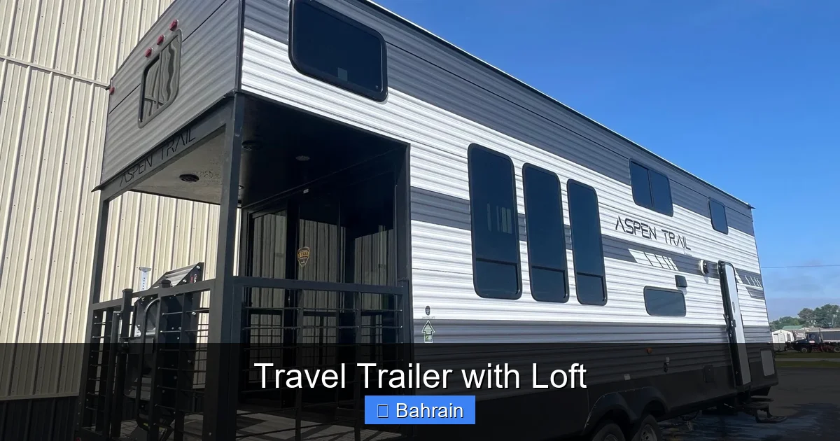 Travel Trailer with Loft