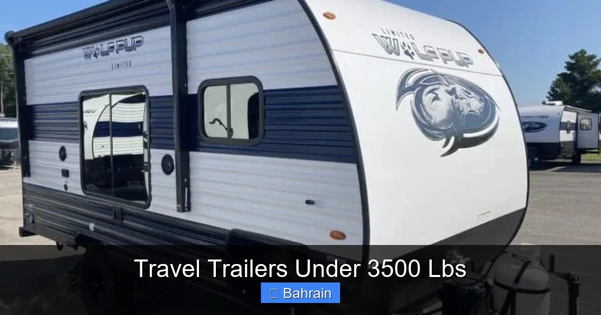 Travel Trailers Under 3500 Lbs