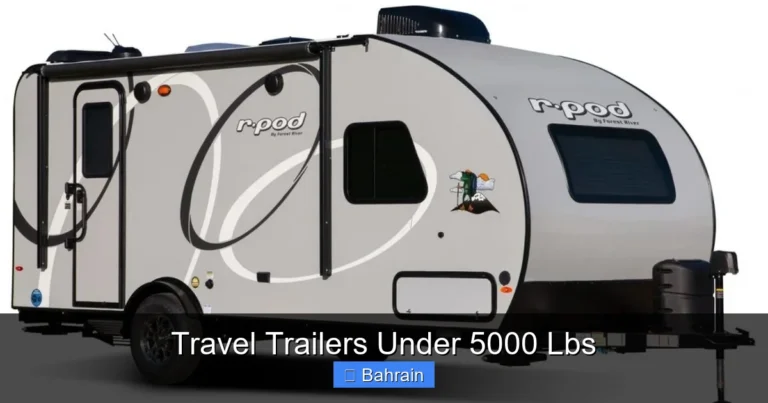 Travel Trailers Under 5000 Lbs