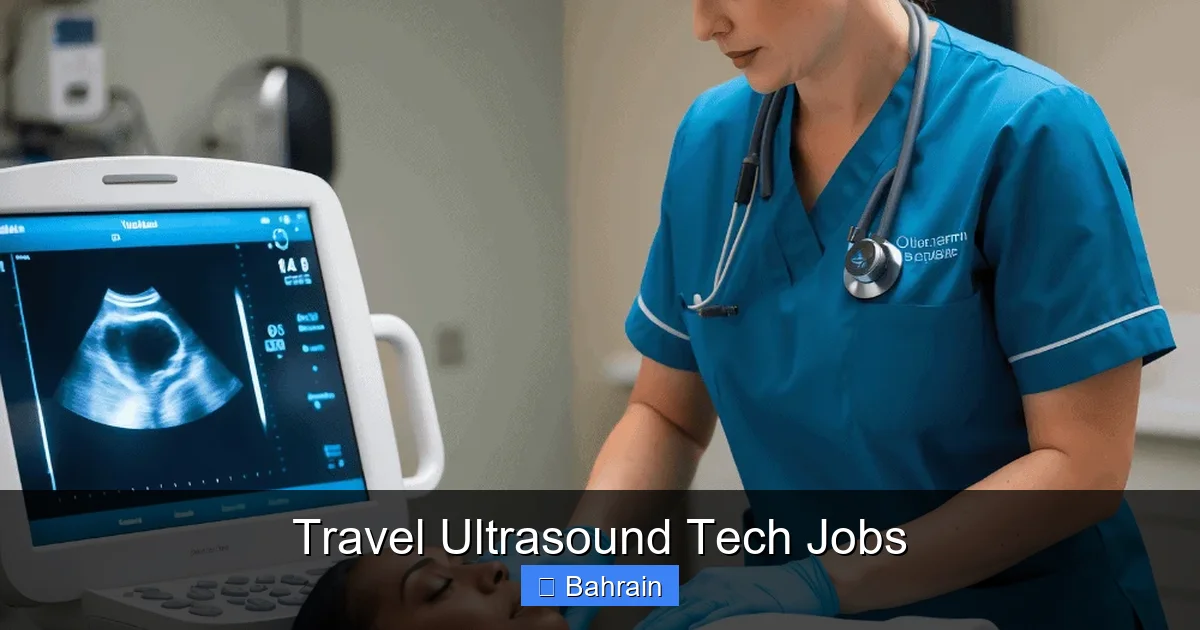 Travel Ultrasound Tech Jobs