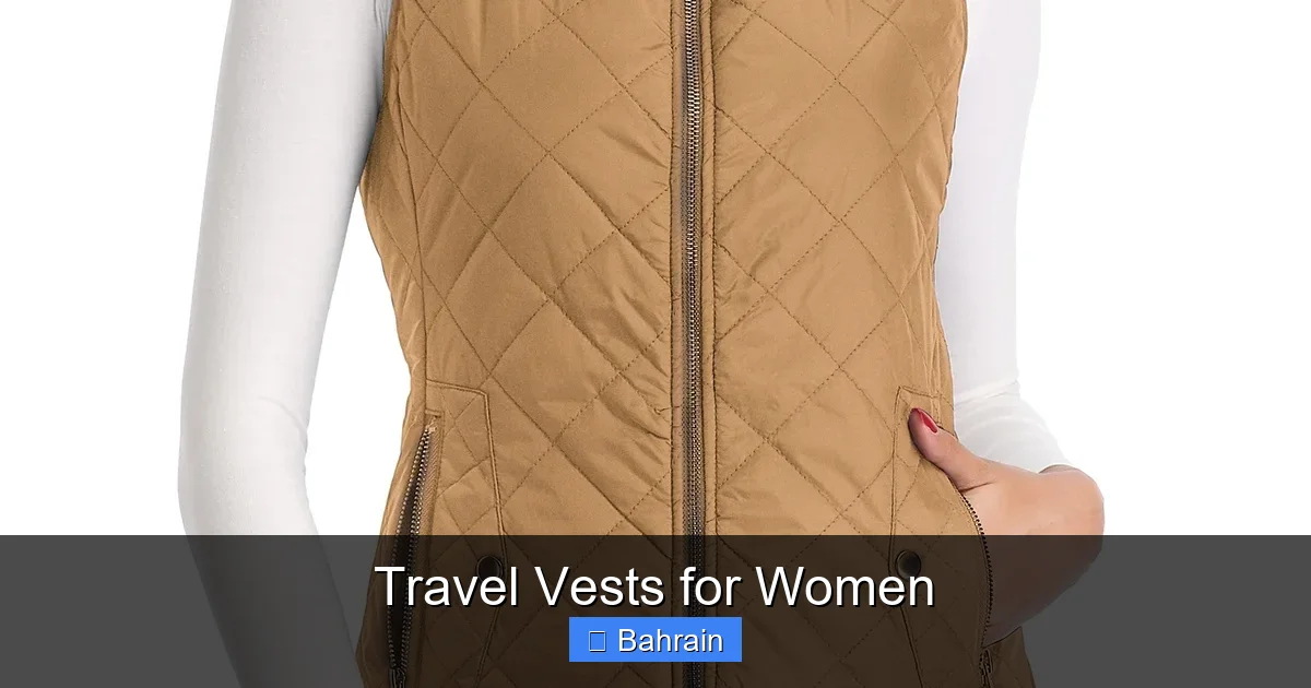 Travel Vests for Women