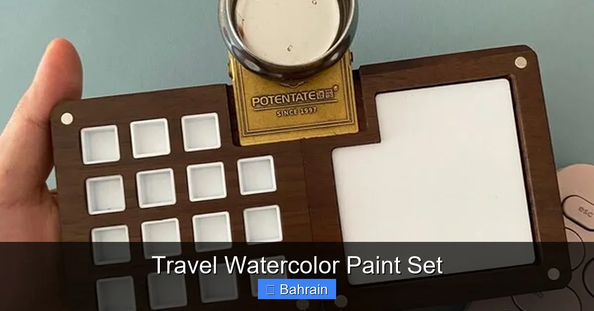 Travel Watercolor Paint Set
