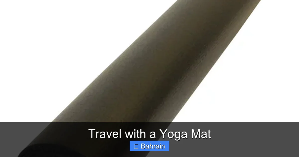 Travel with a Yoga Mat