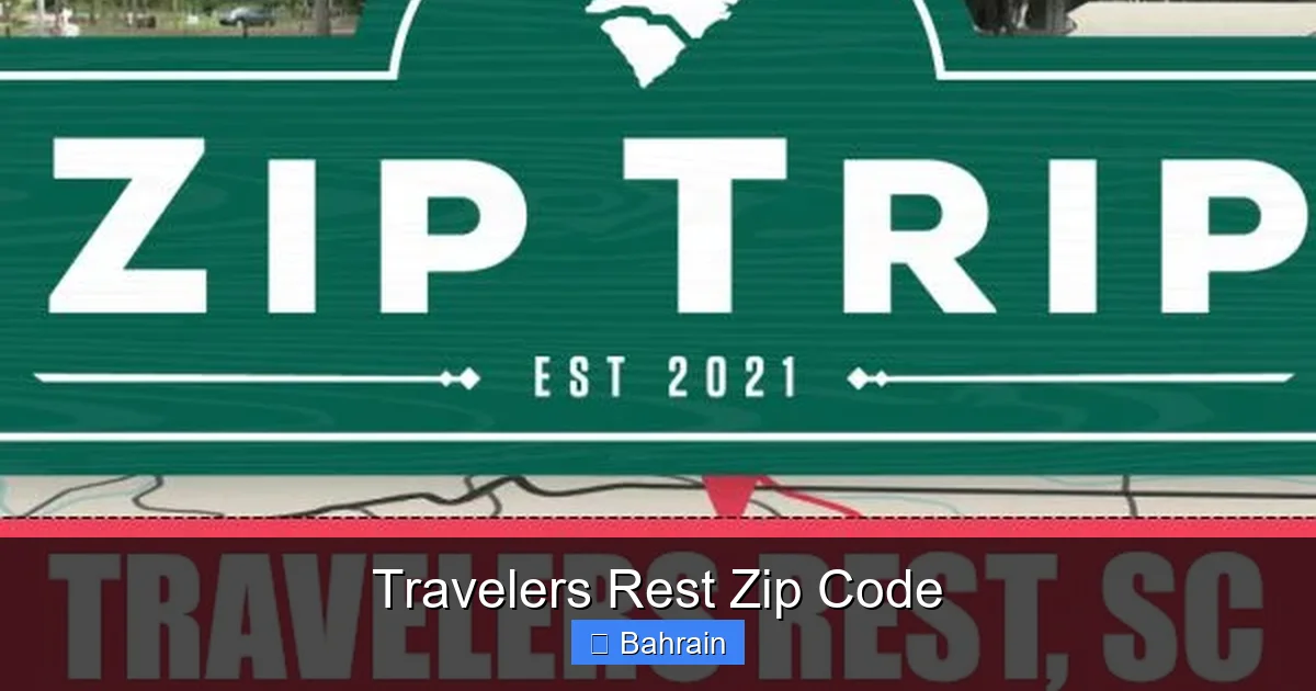 Travelers Rest Zip Code
