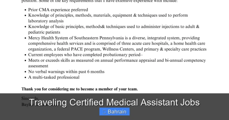 Traveling Certified Medical Assistant Jobs