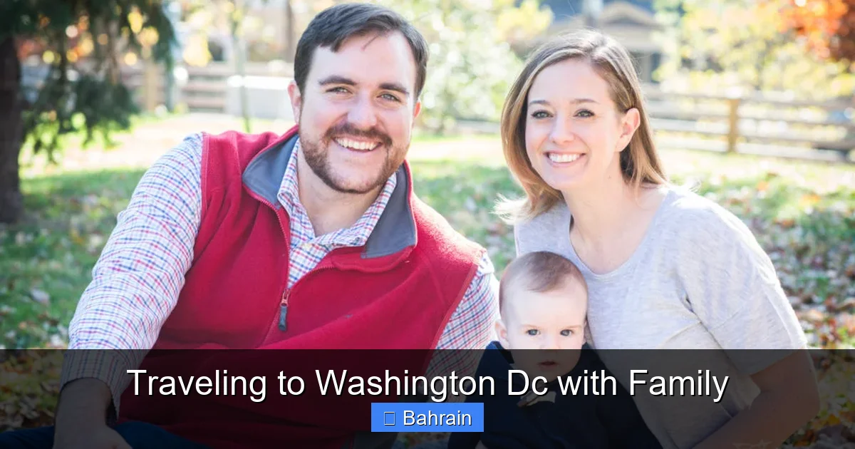 Traveling to Washington Dc with Family