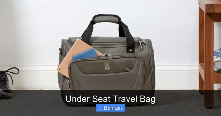 Under Seat Travel Bag