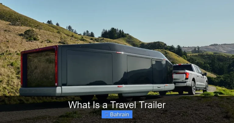 What Is a Travel Trailer
